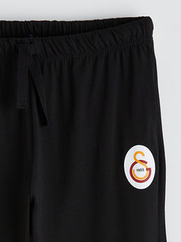 Regular Fit Galatasaray Bask?l? Erkek Pijama Alt