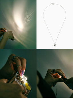 Набор с кулоном «Я тебя люблю», в коробке с розами, цвет серебро, розовая коробка