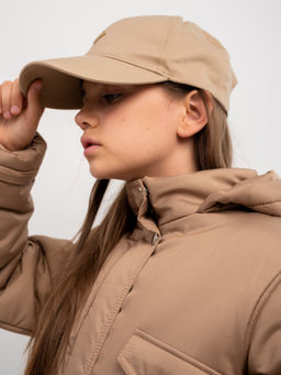 Парка зимняя "Южеал" для девочки бежевый