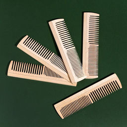 Цена за 25 шт. Расчёска деревянная под нанесение