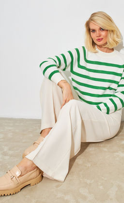 Джемпер F322-15120 milk-green - Fine joyce фото 11