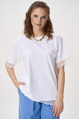 Футболка Бэль (белый) - Эльза фото 5