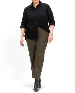 Блузка, черная - Sheego фото 3