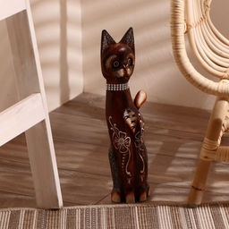 Сувенир дерево "Кошка " 40 см