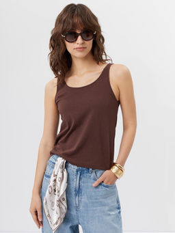 Майка женская 12621-41015 brown