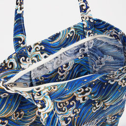 Шопер на молнии, цвет синий - Simaland фото 3