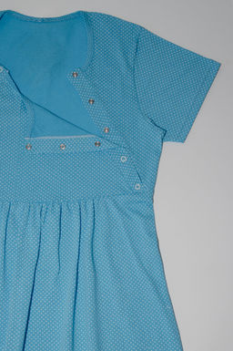 Арт. 2607 Ночная сорочка с кор. рукавом Цвет:ассорти - Калинка фото 11