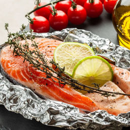 Фольга "Гриль" ОФИРБИС 44 см*10 м 20мкм, в пленке, арт. 024