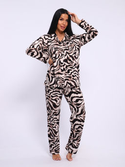 М316 пижама Барбара (волна) - Иванушка-трикотаж фото 2