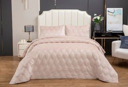 Стеганное покрывало Kendall (крем) 240х260см (1), 50х70см (2), шт