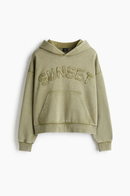 Sudadera con capucha y estampado Oversized Fit - H&m фото 2