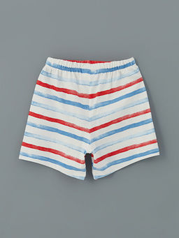 Beli Lastikli ?izgili Erkek Bebek Pijama Alt