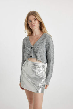 Coool Regular Fit V Yaka Triko H?rka - Defacto фото 2