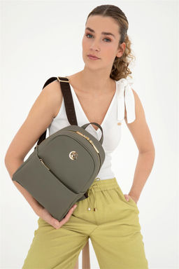 Женская сумка светло-хаки