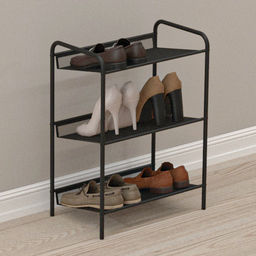 Подставка для обуви 3-х полочная "Женева13" арт. ПДО Ж13/Ч