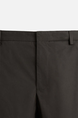 WAXED-EFFECT SUIT TROUSERS - Zara фото 8