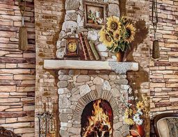 Очаг - гобеленовое панно - Гобеленглавснаб фото 2