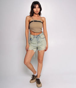 Топ #КТ8866 (1), бежевый