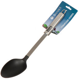 Ложка поварская YW-KT71B-2 Пасто, нейлон, навеска, серая (291368) /DANIKS/