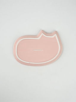 Чайная пара Мяу: кружка 200 мл, блюдце 18?11 см, ложка