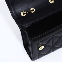 Сумка-мессенджер на магните, цвет чёрный - Simaland фото 6