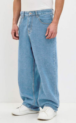 Джинсы муж. A2025 pale blue - Fine joyce фото 5