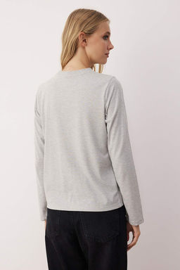 2li Paket %100 Pamuk Bisiklet Yaka Regular/Normal Kesim TWOAW26TS00009 - Trendyolmilla фото 7