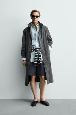 TRENCH LIGERO EFECTO LAVADO AARON LEVINE X ZARA / Gris vigor?