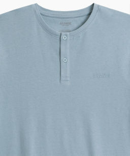 ATLANTIC NMP-386 Пижама мужская Moon голубой + графитовый  фото 4