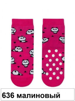 Носки дет.TIP-TOP 7С-54СП (антискол.),р.16(54/6) - 636 малиновый - Conte elegant фото 2