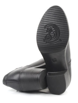 06-DHL104-D1 BLACK Туфли женские (натуральная кожа)