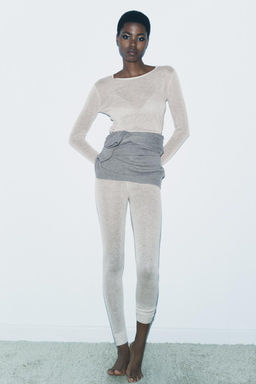 100% WOOL LEGGINGS - Zara фото 15