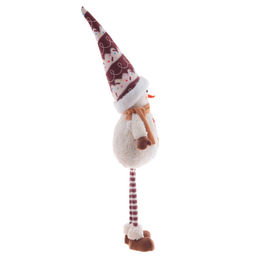 Игрушка набивная "Снеговик", L21 W12 H74/70 см, 2в.