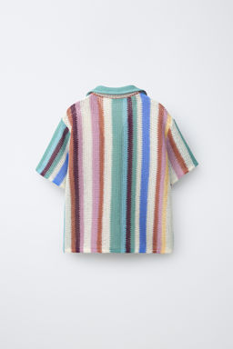 CAMISA CROCHET RAYAS / rayas