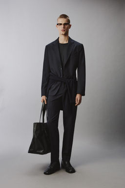 100% WOOL SUIT BLAZER