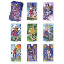 Таро «Змеиный лотос», 78 карт (6×11 см), 16+