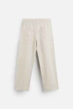 100% LINEN TROUSERS - Zara фото 51