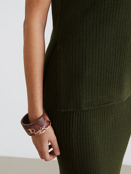 Dik Yaka Kad?n Triko Atlet