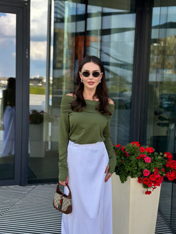 Джемпер AURA 2176-164 хаки