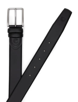 Черный классический ремень