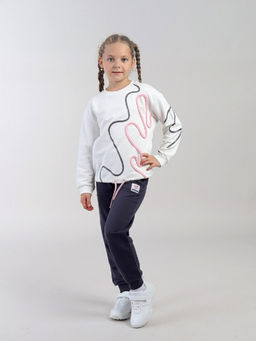 CRB wear / CWKG 63967-21-423 Джемпер для девочки,экрю  фото 3