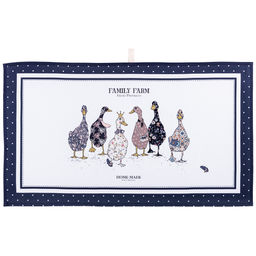 НАБОР ПОЛОТЕНЕЦ FAMILY FARM,40Х70СМ ТВИЛ,35Х35СМ МАХРА,100 - Lefard фото 2