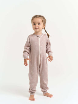 Термокомбинезон с шерстью Кролики 0+ - Bungly фото 4