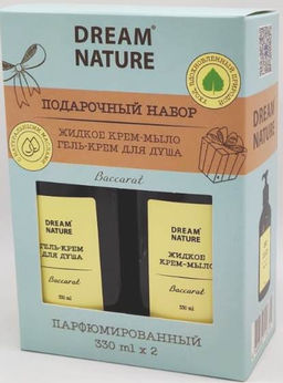 Ж Dream Nature Набор Baccarat (Гель/душ 330мл+Жидкое мыло 330мл).8