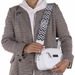 Сумка 0789CH white Polina&Eiterou