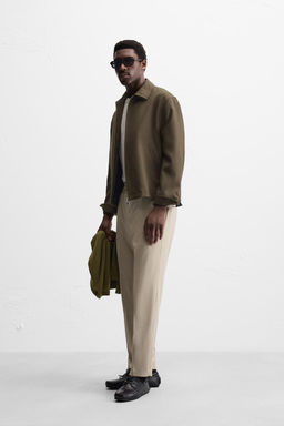 COMFORT FIT JOGGER WAIST TROUSERS - Zara фото 23