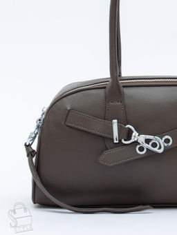 Сумка женская кожаная 9198SP d.gray Velina Fabbaino-Safenta в Новосибирске