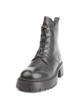 04-M3-1478 BLACK Ботинки зимние женские (натуральная кожа, натуральный мех)