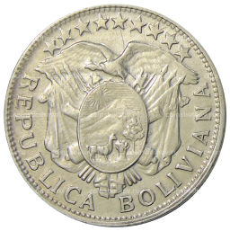 50 сентаво 1902 года Болвия