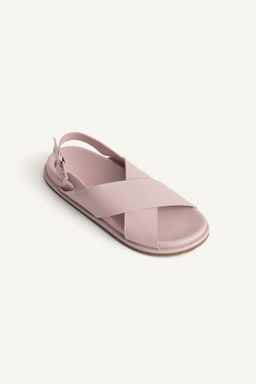 LTHR CRSSVR SNDLS / Rosa - Zara фото 5